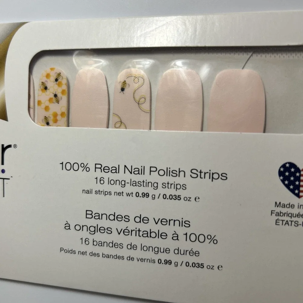 Color Street Nail Polish Strips Bee You Rare HTF